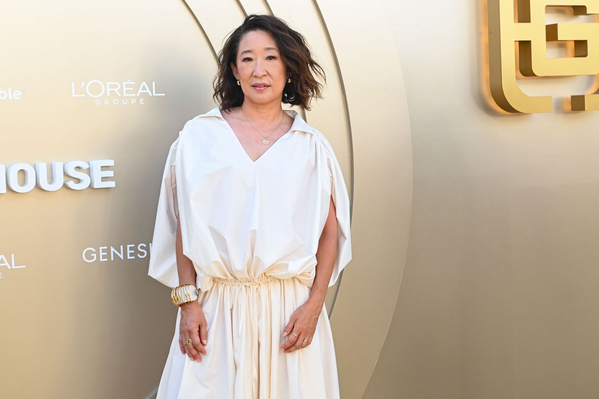 Actress Sandra Oh attends the Gold House 4th Annual Gold Gala at The Music Center (Image via Getty)